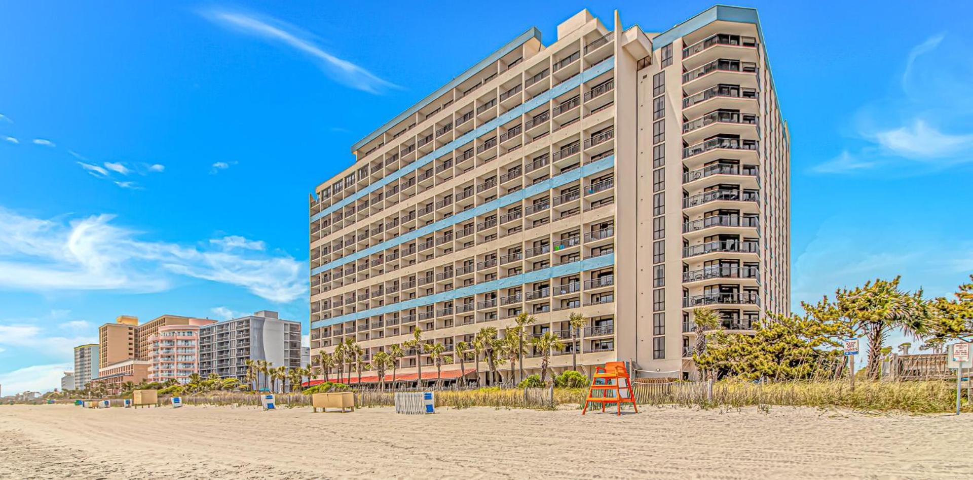 Oceanfront 3Br 2Ba Condo Ocean Reef 1421 Myrtle Beach Exteriör bild